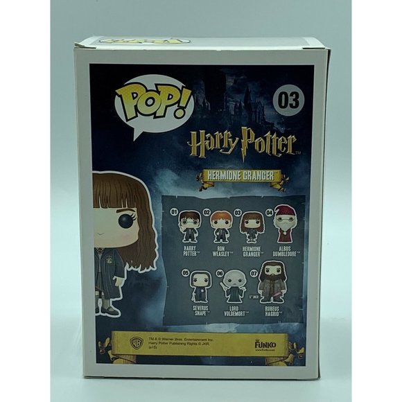 Funko POP! Harry Potter #03 Hermione Granger Vinyl Figure NIB - Picture 4 of 7